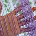 Tassel String Curtain Party Supplies Shiny Solid Color Thread Curtains 100CMX200CM Wedding. 