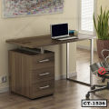 Office Desk, Home Computer Desk with Drawer Unit CT-1536. 