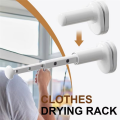 Foldable Clothes Drying Rack for Home and Outdoor,Punch-Free.