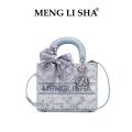Menglisha/Menglisha 2024 New Style Embroidery Handheld Daifei Bag Women's Fashion One Shoulder Crossbody Bag. 