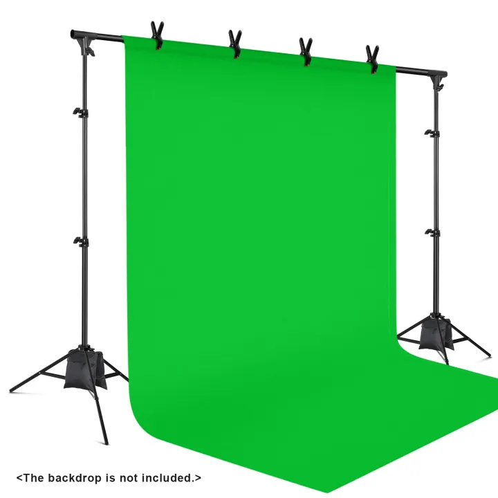 2%20*%203%20Meters/%206.6%20*%2010%20Feet%20Aluminum%20Alloy%20Studio%20Backdrop%20Stand%20Bracket%20Adjustable%20Photography%20Background%20Support%20System%20with%202pcs%20Sandbags%20+%204pcs%20Backdrop%20Clamps%20+%20Carry%20Bag%20Easy%20Installation%20-%20Image%204