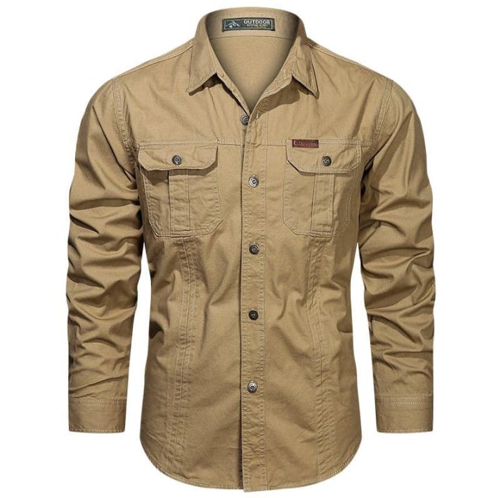 Full%20sleeves%20double%20pocket%20panel%20Shirt%20-%20Image%204