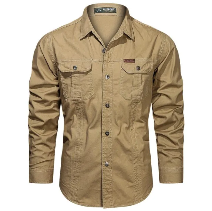 Full%20sleeves%20double%20pocket%20panel%20Shirt%20-%20Image%209