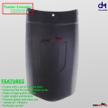 Universal Motorcycle Fender Mudguard Extender with setup Nut and Bolt for all Motorcycle- Black- 1 Set. 