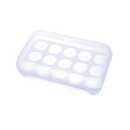 Egg storage box Kitchen 15 compartments for refrigerator with egg crisper multilayer egg box plastic egg tray.