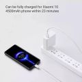 Xiaomi 120W Charger Fast Charger Quick Charging Power Adapter With Mi Type-C Cable For Xiaomi 10 11 Ultra Black Shark 4 Redmi Note 9 10 pro. 