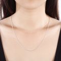 10pcs 925 sterling silver fine 1MM snake chain necklace for women man 16-30inches fashion party wedding Jewelry gifts. 