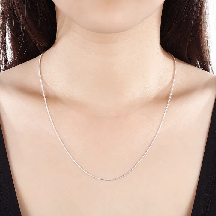 10pcs%20925%20sterling%20silver%20fine%201MM%20snake%20chain%20necklace%20for%20women%20man%2016-30inches%20fashion%20party%20wedding%20Jewelry%20gifts%20-%20Image%206