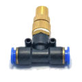 Adjustable Sprayer Nozzle Brass for Gardening Fogging Spray Irrigation.