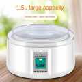 Large capacity 1.5L Yogurt Maker stainless steel yogurt machine 220V Rice Wine natto fermentation machine full automatic. 