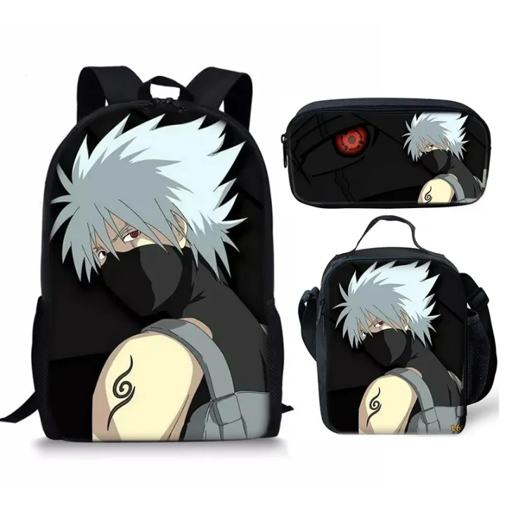 Bandai%20Naruto%20School%20Bag%20Printed%20Lunch%20Bag%20Pencil%20Case%20Backpack%20Three-piece%20Set%20Gifts%20Backpack%20Lightening%20Zipper%20Shoulders%20-%20Image%207