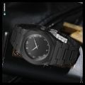 Arabic Watch Waterproof Men's Quartz Watch Black PC Plastic watch for men - Aura Arabic Watch - Black. 