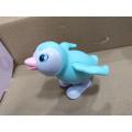 Cute Jumping Toys || Key Operated Penguin Toy for Kid || Wind - Up Toys for Girls & Boys - Multi Colour ( Pack of 1 ).