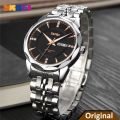 SKMEI 9268 Luxury Quartz Fashion Watch for Men - Fashionable Wristwatch. 