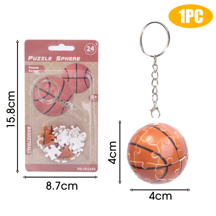 3D%20Puzzle%20Ball%20Keychain%20Cartoon%20Ball%20Shaped%20Jigsaw%20Basketball%20Football%20Puzzles%20Keyring%20Earth%20DIY%20Accessory%20-%20Image%209