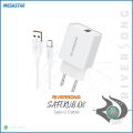 Riversong Fast Charger Model (Safekub D8) With Type C Cable. 