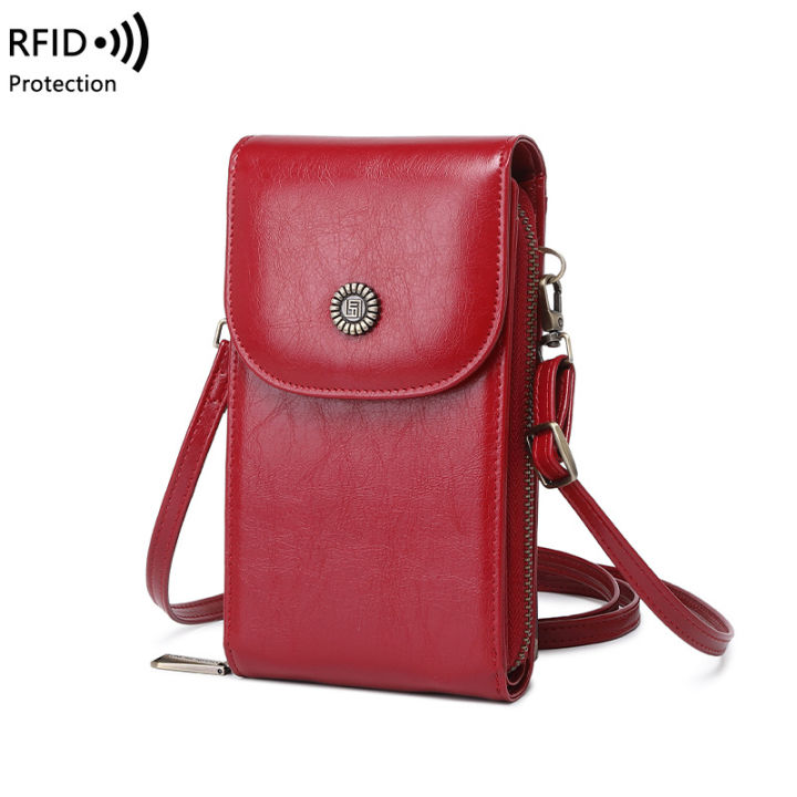 Panyin%20Leather%20Goods%202024%20Spring%20Summer%20New%20RFID%20Small,%20Lightweight%20and%20Simple%20Oil%20Wax%20Mobile%20Phone%20Bag%20Versatile%20Women's%20Shoulder%20Bag%20-%20Image%202