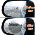 2PCS/Set Car Rearview Mirror Window Anti Fog Clear Film Anti-Light Car Mirror Protective Film Waterproof Rainproof Car Sticker Jessica. 