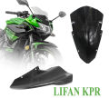 Motorcycle Windshield Windscreen Lifan KPR  dark smoke. 