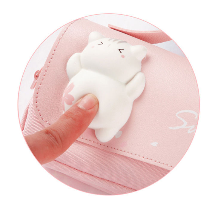 (New)%20cute%20cat%20depreion%20double-layer%20pencil%20bag%20portable%20girl%20kawaii%20tationery%20-%20Image%205