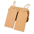 4.5X9Cm Blank Paper Kraft Tags For Clothing Hang Tag For Wedding Gift Wishes Cards For Baking Decoration Tags Price Lists 100Pcs. 