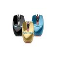 Newman IronMan G306 Wired Optical Gold & Black LED Gaming Mouse. 