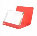 9D Glass Magnifier Mobile Accessories Mobile Phone Screen Amplifier Foldable 9D Glass For Android and iOS.