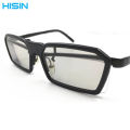 Myopia special 3D clip glasses, plastic 3D hanging clip hanging film, circular polarization stereo 3D glasses cinema.