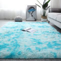 Fluffy Rug Skin-friendly Wear Resistant Polyester Ultra Soft Indoor Floor Mat for Home.