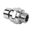 Brass Chrome Ball Joint Shower Arm Head Angle Adjustable Adapter.