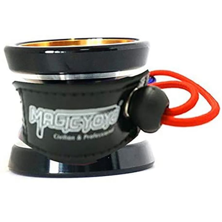 MAGICYOYO%20Professional%20Non-Responsive%20Yoyo%20M001-B,Alloy%20Aluminum%20Yoyo%20with%20Metal%20Ring%20Intermediate%20Yoyo+Extra%205%20String+Bag%20-%20Image%204