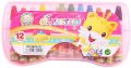Oil Pastels 12 Color Environmentally Friendly Non-toxic Crayons.