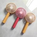 DIANDI DD-5649 Rechargeable Stylish Hand Fan With Luminous Light - Multicolor.