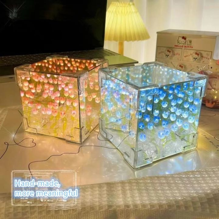 Sea%20of%20Flowers%20Rubik's%20Cube,%20Tulip%20Night%20Light%20LED%20Night%20Light,%20DIY%20home%20decoration%20bedroom%20atmosphere%20light%20girl's%20mother%20girlf%20-%20Image%203
