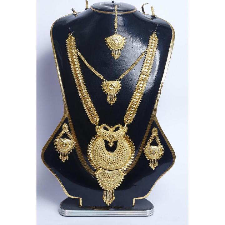 Nice Design Gold Plated Juelary Set Sita Har For women