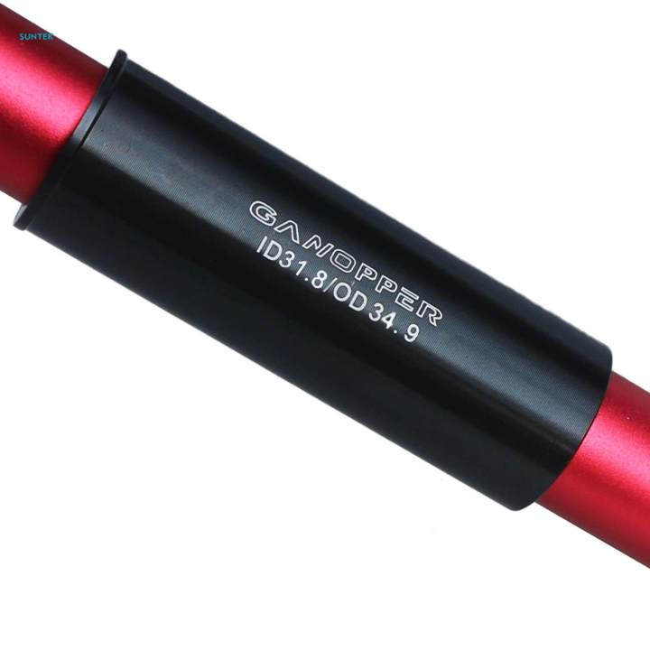 Seatpost Shim 100mm Long Post Tube Converter Adapter for Mountain Road Bike Cycle Accessories 25.4/27.2/30.9/31.8 - 31.8 to 34.9