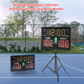 Electronic Basketball Scoreboard, Portable Digital Scoreboard With Remote for Multisports Indoor Outdoor EU Plug. 