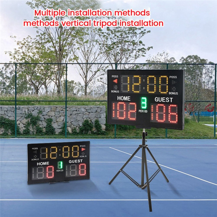Electronic%20Basketball%20Scoreboard,%20Portable%20Digital%20Scoreboard%20With%20Remote%20for%20Multisports%20Indoor%20Outdoor%20EU%20Plug%20-%20Image%204