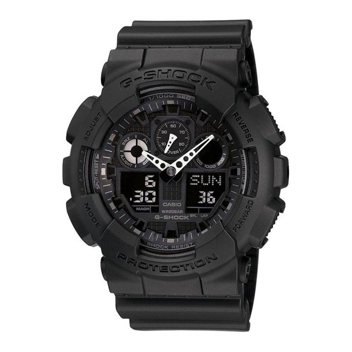 Casio G-Shock GA-100-1A1DR Analog-Digital Watchfor Men -Black