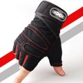 Men Women Gym Gloves With Wrist Wrap Support For Weight Lifting/Workout/Fitness. 