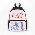 Poppy Playtime Beg Sekolah Backpack Schoolbag Elementary School Student Bag Kids Casual Stationery Bag Large nevermind.