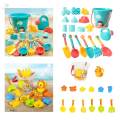 18 Pieces Beach Sand Toys Set Sand Castle Sandbox Toys for Party Favors Kids.