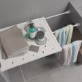 Retractable Airing Cupboard Storage Rack Shelf for Bookcase 24x30cm. 