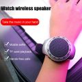 【Winners Store】USB Rechargeable Wrist Watch Speaker Cool Lighting Bluetooth-compatible Sports Music FM Radio 500mAh Bicycle Audio. 