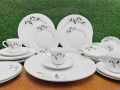 32 Pcs Dinner Set Protik .With 6x Dinner Plate, 6x Breakfast Plate, 6x Cup, 6x Saucer, 6x Sweet Bowl, 1x Curry Bowl, 1x Rice Dish.. 