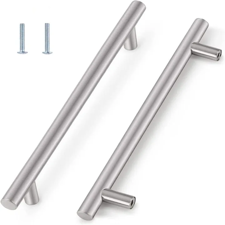 RK%20Modern%20Brushed%20Nickel%20Stainless%20Steel%20Cabinet%20Handles%20for%20Cupboard%20Drawer%20and%20Kitchen%20Drawer%20-%20Image%202