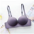 Summer Light and Small Chest Gathered Girl Comfort Simple Bra. 