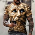 2022 New, 3d Men'S T-Shirt, Short-Sleeve T-Shirt, Summer Fashion Short Sleeve, Men'S Fashion T-Shirts, Fashion T-Shirt For Men. 