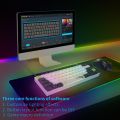 Skyloong SK64 PANDA RGB Mechanical Keyboard | Hotswappable | (Color:white switch:Blue)plug and play with computer or xbox or console.