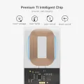 FLOVEME QI Wireless Charger Receiver For iPhone 7 6 Plus 5 5s Andriod Micro USB Type C Wireless Charging Receiver Adapter Module. 